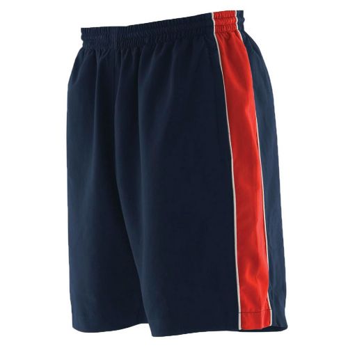 Finden & Hales Piped Shorts Navy/Red/White